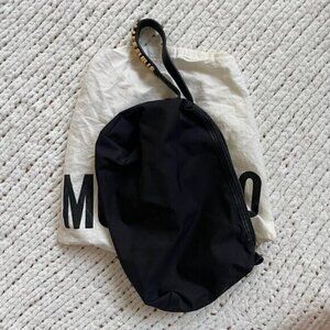 Moschino Vintage Black Wrist Strap Bag